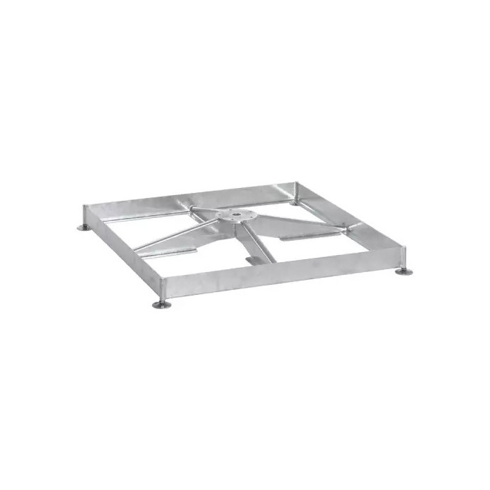 Cadre pour socle M4 120 kg - Blanc Glatz