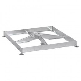 Cadre pour socle M4 120 kg - Anthracite Glatz