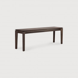 Banc Bok en chêne brun L 126 CM Ethnicraft