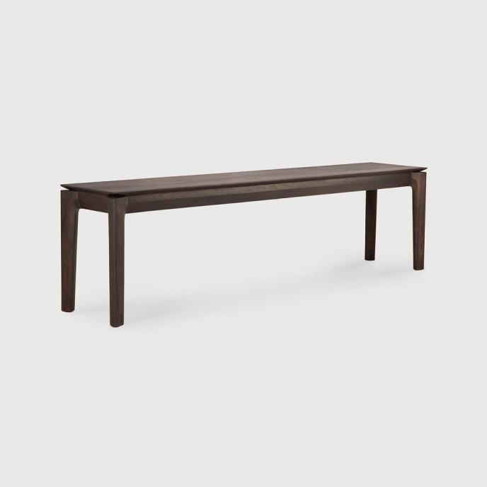Banc Bok en chêne brun L 166 CM Ethnicraft Banc Bok en chêne brun L 166 CM Ethnicraft
