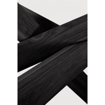 Table Mikado en chêne noir- ovale 267 x 138 Ethnicraft