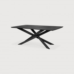 Table Mikado en chêne noir 203 x 106 Ethnicraft