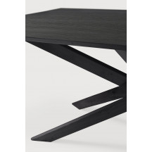 Table Mikado en chêne noir 280 x 110 Ethnicraft