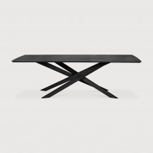 Table Mikado en chêne noir 280 x 110 Ethnicraft