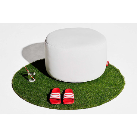 Gros pouf Point Extérieur - Natural White  Fatboy®