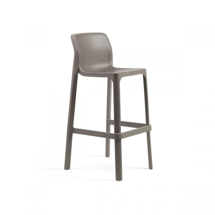 Tabouret de bar Net - Taupe Nardi