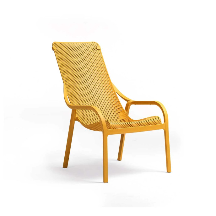 Fauteuil Lounge Net - Moutarde Nardi