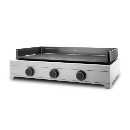 Plancha Modern gaz 75 chassis inox Forge Adour