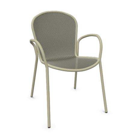 Fauteuil Ronda X- Tourterelle  Emu