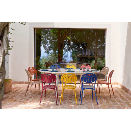 Chaise Coupole - Rouge intense Emu
