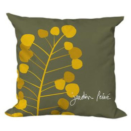 Coussin déco Graines d'or 40x40 - Jardin Privé