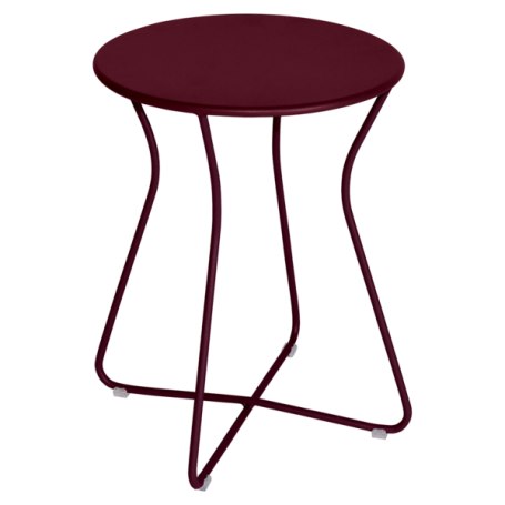Tabouret Cocotte Cerise Noire Fermob