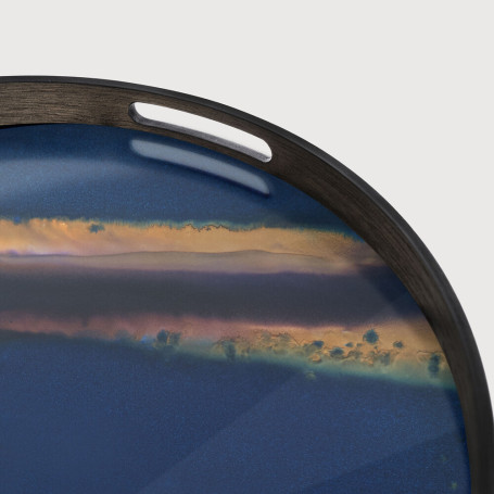 Plateau en verre Organic 48 cm Ethnicraft