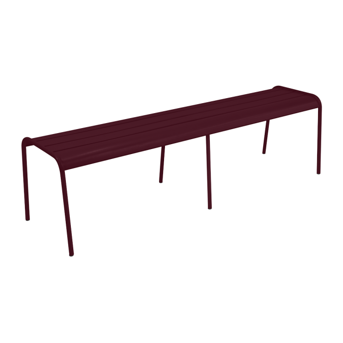 Banc Xl Monceau Cerise Noire Fermob