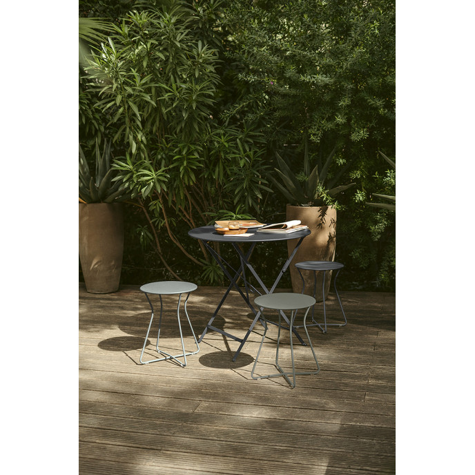 Table Pliante Bistro D77 Vert Opaline Fermob