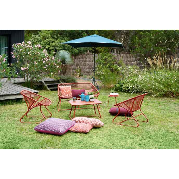 Coussin Color Mix 44x30 Lie De Vin Fermob