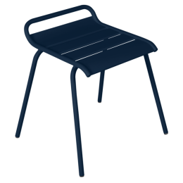 Tabouret Monceau Bleu Abysse Fermob