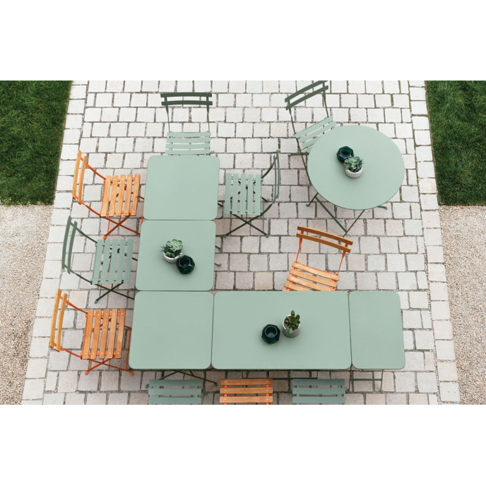 Table Pliante Bistro 37X57 Vert Opaline Fermob