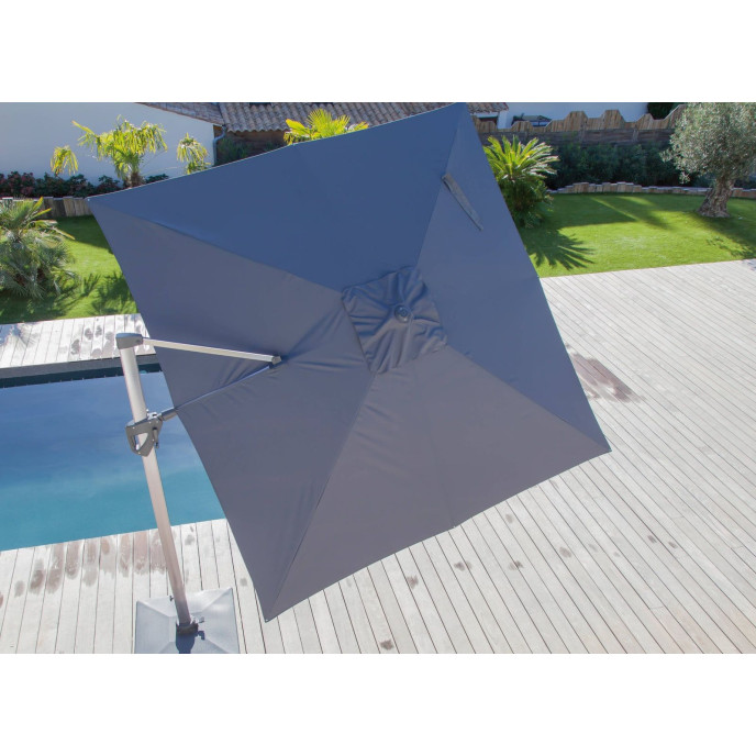 Parasol déporté NH 3 x 3 m orientable Curry Proloisirs