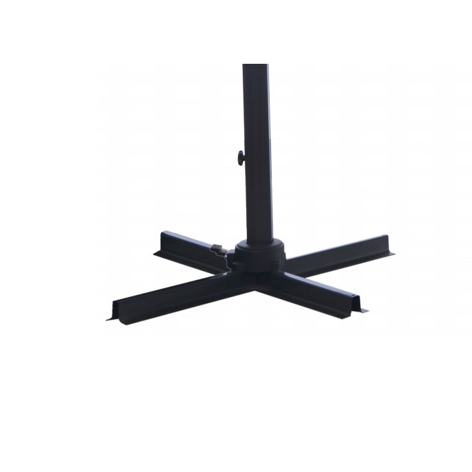 Parasol déporté NH 3 x 3 m orientable Bleu Proloisirs
