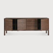 Buffet Sono en teck marron 228 cm Ethnicraft