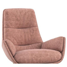 Fauteuil Moro Tissu Magnolia Pieds en chêne Flexlux