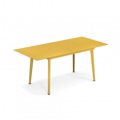 Table extensible Balcony 120/170 cm - Jaune curry Emu