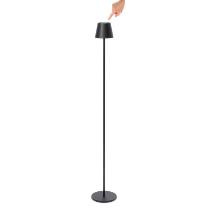 Lampadaire H115 Etna - Noir Bizzotto