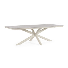 Table 240x110 cm Isacco Pelican Bizzotto