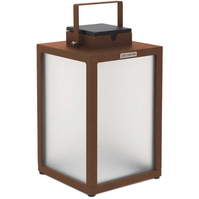 Lanterne TRADITION 40 cm - Corten Les Jardins Lanterne TRADITION 40 cm - Corten Les Jardins