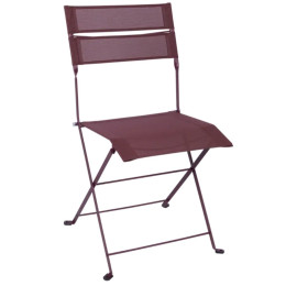 Chaise Latitude Monochrome Cerise noire Fermob