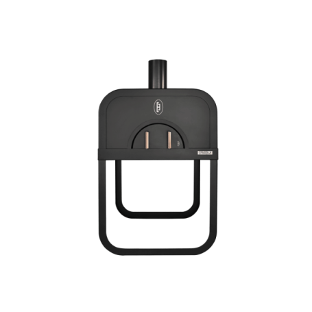 Four à bois Le Flambeur 90 - noir & manganese - sur pieds Ephrem