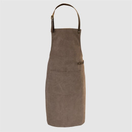 Tablier en toile avec poche Marron Doxx