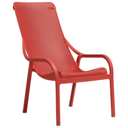 Fauteuil Lounge Net - Corail Nardi