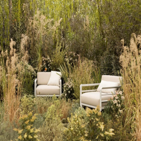 Canapé Maximo 5 Gesso-Perla Sunbrella® Nardi