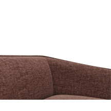 Canapé 3 places Belle Tissu Burano Caramel Flexlux