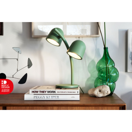 Lampe de table Little Lebow Grasshopper Green Fatboy®