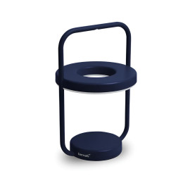 Lampe monochrome Ulli H30 Bleu Abysse Fermob