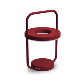 Lampe monochrome Ulli H30 Piment Fermob