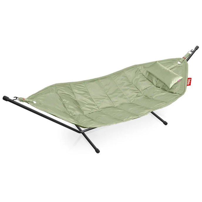 Hamac Headdemock avec oreiller et base noire - Seagrass Fatboy®