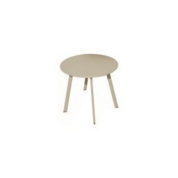 Table Basse Massaï Ø 60 cm - Crème Proloisirs