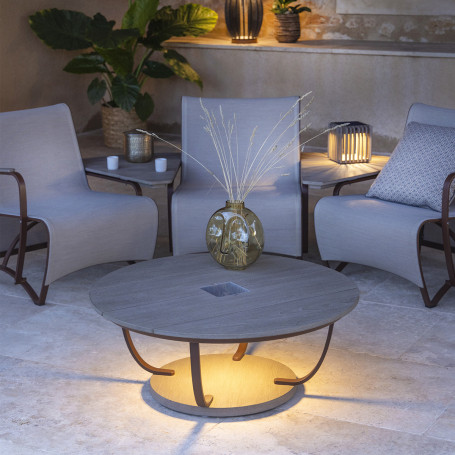 Table basse solaire Jet Stream Les Jardins