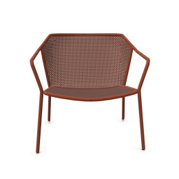 Fauteuil bas Darwin - Rouge Erable Emu