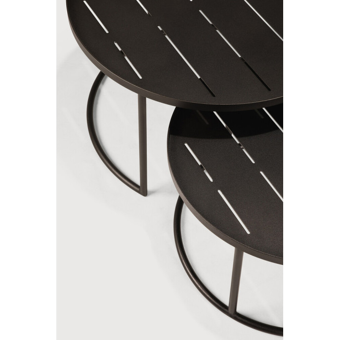 Set tables basses à plateaux de jardin Ethnicraft