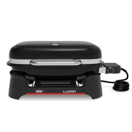 Barbecue électrique Lumin + Plancha - Noir Weber