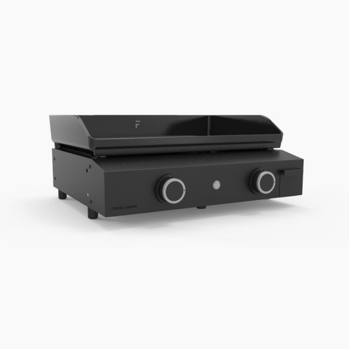 Plancha gaz Origin 60 en Acier noir Forge Adour