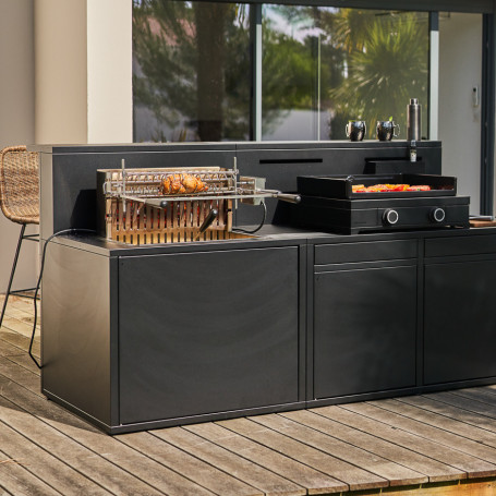 Gril et tournebroche électrique Forge Adour