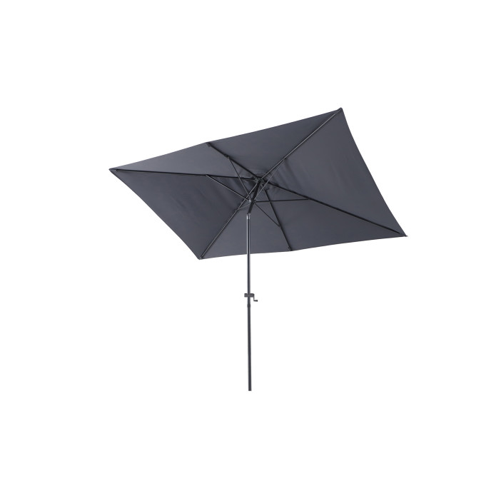 Parasol droit Mano 3 x 2 m Gris Clair Chiné Creador