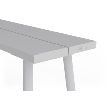 Banc de jardin Fred Bench Light Grey Fatboy®