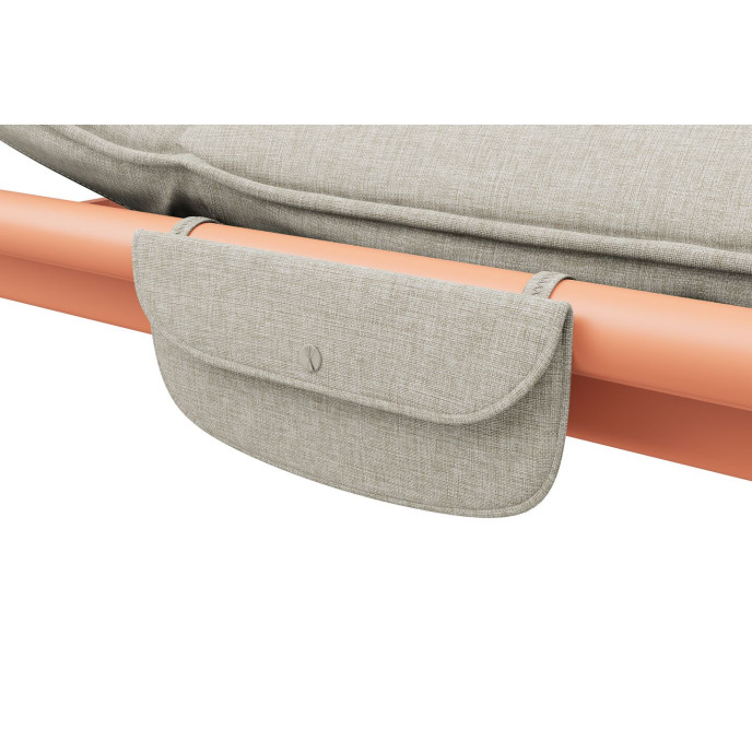 Lit de repos d’extérieur Sunbun Terracotta / Mist Orange Creme Fatboy®